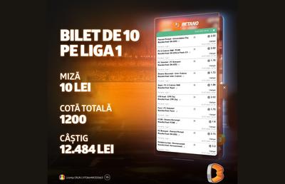 Bilet de 10 pe Liga 1