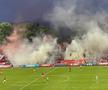 FOTO CSKA Sofia - Sepsi, torțe aprinse de fanii gazdelor
