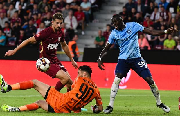 CFR Cluj - Adana Demirspor 1-1 » Totul se decide la retur! Clujenii ratează o victorie mare, după o primă repriză excelentă