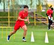 Kevin Ciubotaru antrenându-se în cantonamentul lui Dinamo din Slovenia