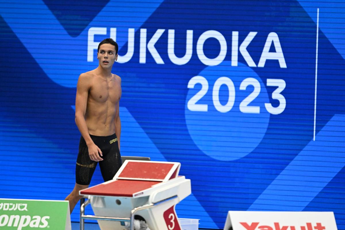 David Popovici, în finala de la 100 m liber