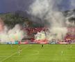 FOTO CSKA Sofia - Sepsi, torțe aprinse de fanii gazdelor