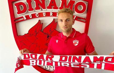 Dinamo a mai anunțat un transfer: mijlocaș cu meciuri în cupele europene pentru Ovidiu Burcă