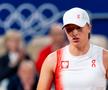 Iga Swiatek, în meciul cu Irina Begu de la Jocurile Olimpice / Sursă foto: Imago Images
