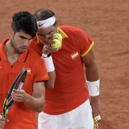 Rafael Nadal și Carlos Alcaraz, pentru prima oară în aceeași echipă / FOTO: Getty