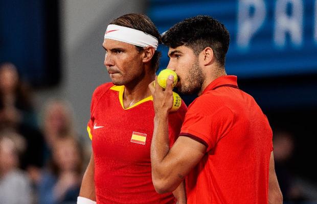 Cât e marketing și cât e potențial de medalie? GSP a asistat la un moment istoric în tenis: Nadal și Alcaraz, debut împreună la Jocurile Olimpice » 5 detalii remarcate la fața locului