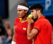 Rafael Nadal și Carlos Alcaraz, pentru prima oară în aceeași echipă / FOTO: Imago