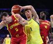 Competiția de baschet masculin de la Jocurile Olimpice a debutat sâmbătă cu un meci de gală. În grupa A, Australia a învins-o clar pe Spania, scor 92-80.