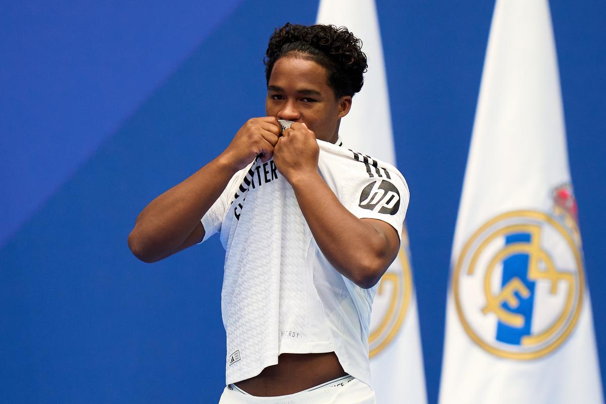 Endrick, prezentat la Real Madrid