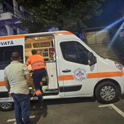 Ambulanța la stadion pentru doi jucători după Oțelul Galați - Dinamo