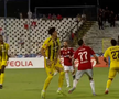 Andrei Mărginean s-a accidentat în Oțelul - Dinamo. FOTO: captură Prima Sport