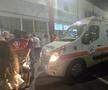 Ambulanța la stadion pentru doi jucători după Oțelul Galați - Dinamo
