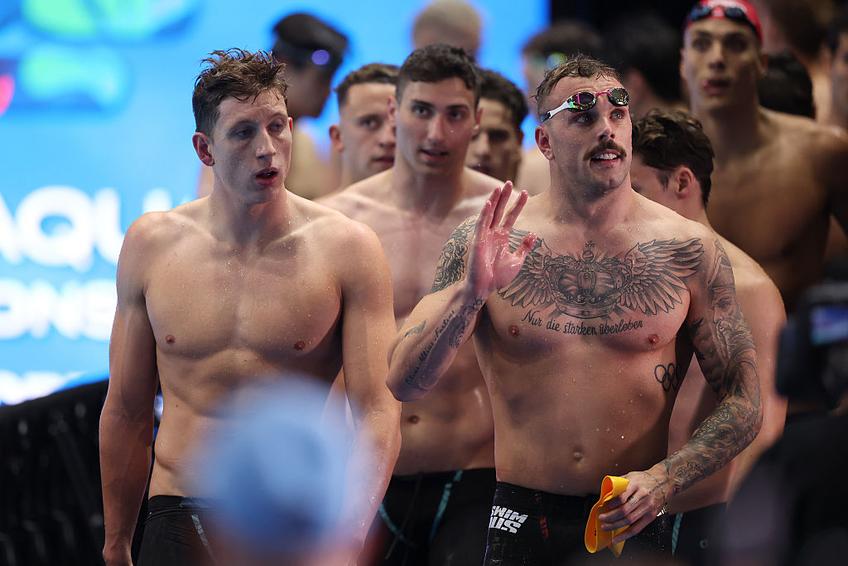 Kyle Chalmers, prestație fenomenală în ștafeta de 4X100 metri la CM de natație din Singapore / FOTO: GettyIamges
