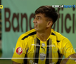Alexandru Musi a solicitat un penalty în Oțelul - Dinamo. FOTO: captură @Digi Sport