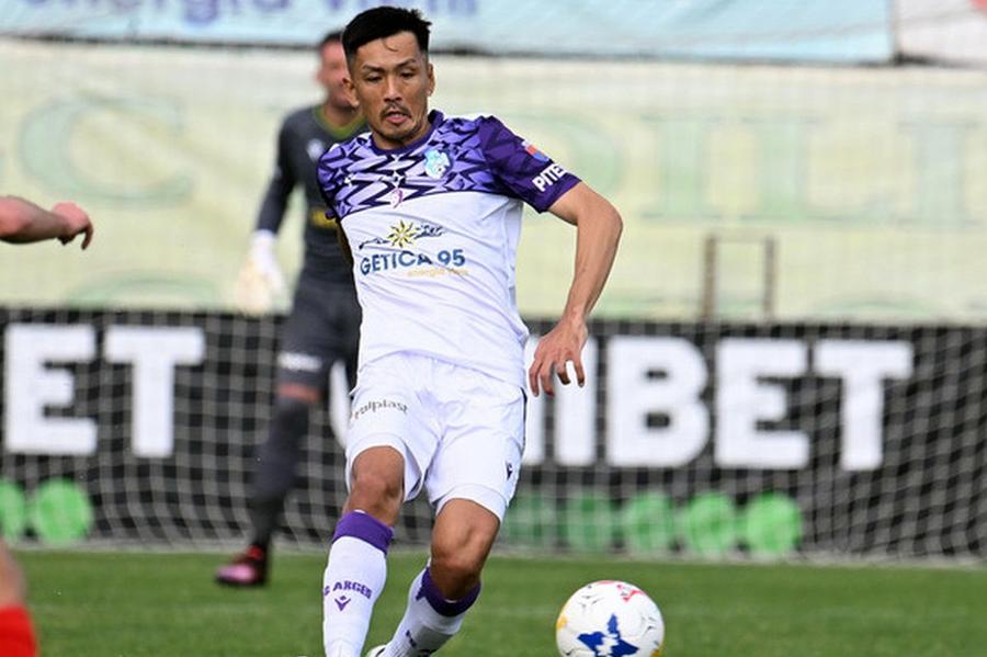 Takayuki Seto e de „o viață” în România. © FOTO: Razvan Pasarica/SPORT PICTURES FC Argeș își pierde golgeterul! Gazeta are numele: primii trei jucători care pleacă sigur în vară