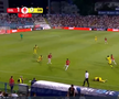 Andrei Mărginean s-a accidentat în Oțelul - Dinamo. FOTO: captură Prima Sport