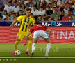 Alexandru Musi a solicitat un penalty în Oțelul - Dinamo. FOTO: captură @Digi Sport