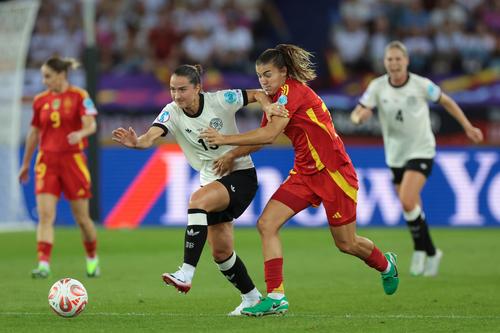 Spania - Germania, la Euro feminin. foto: Imago