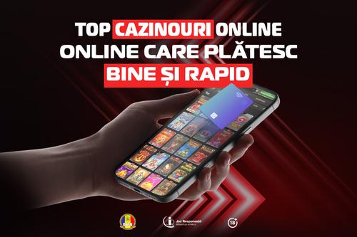 Cazinouri online care plătesc bine și rapid în România