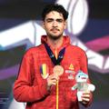 Radu Nițu cu medalia mondială de bronz FOTO FIE