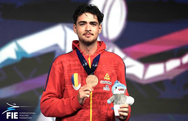 Sabrerul Radu Nițu, bronz la Campionatele Mondiale de scrimă din Hong Kong