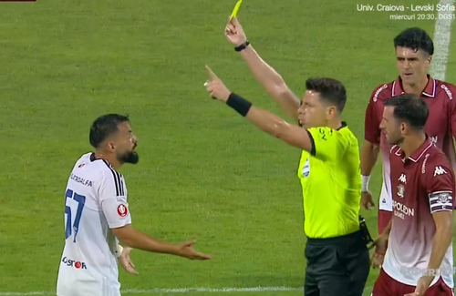 Marian Barbu intervine în Botoșani - Rapid / FOTO: Captură TV @Digi Sport 1