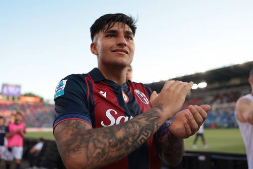 Santiago Castro a jucat 102 meciuri la Bologna, reușind 22 de goluri și 12 assisturi  / Foto: Imago