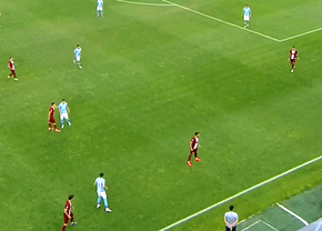 CFR Cluj - FC Voluntari » Gol anulat în minutul 8: a intervenit VAR