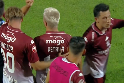 Claudiu Petrila a reușit o bijuterie de gol în deplasarea de la Botoșani // foto: captură Prima Sport