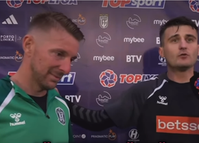 Golgheterul lui Zalgiris l-a chemat pe Liviu Antal în fața camerei TV: „Vreau să spun ceva despre el, n-am mai văzut o asemenea situație”