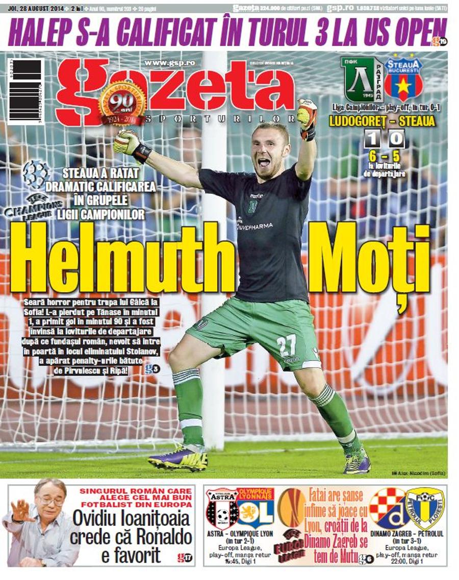 2 evenimente memorabile pentru fotbalul românesc s-au petrecut pe 27 august: „Minunea de la Liberec” și momentul în care Moți a eliminat FCSB