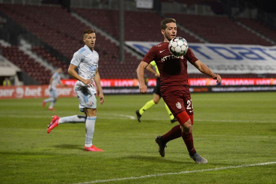 5 a fost nota primită de Chipciu în GSP după evoluția de aseară CFR CLUJ - DINAMO ZAGREB 2-2, 5-6 d.pen. // Un titular al lui CFR Cluj s-a rupt: „Nu e bine deloc!” » Ratează acțiunea naționalei