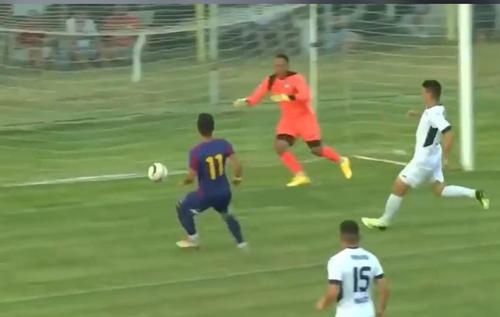 În clipul de prezentare al partidei, armenii au adăugat imagini atât de la meciurile lui FCSB, cât și de la meciurile lui CSA Steaua.