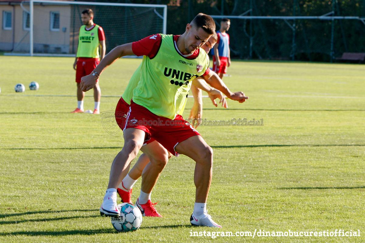 Contra a efectuat primul antrenament la Dinamo și pregătește încă o revenire în Ștefan cel Mare