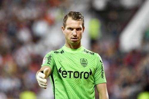 Giedrius Arlauskis, portar CFR Cluj // foto: Imago