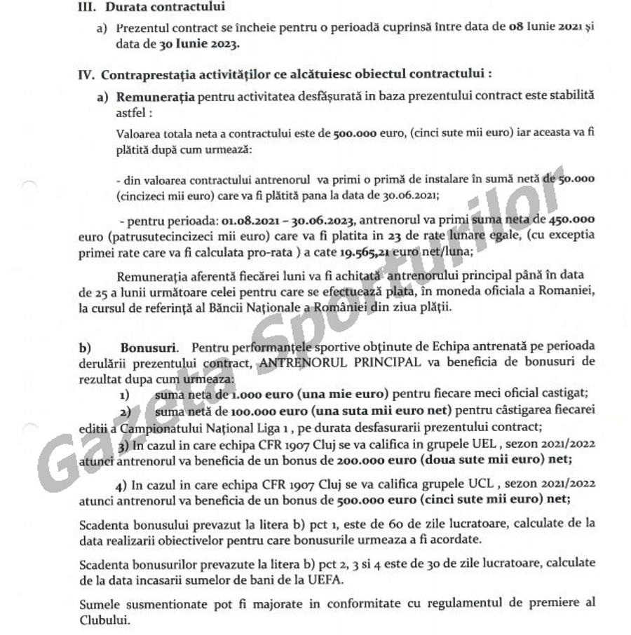 Clauzele din contractul lui Marius Șumudică Gazeta are contractul! Uite pe ce se ceartă CFR și Șumudică: prime fabuloase pentru antrenor + cum arată clauzele de reziliere