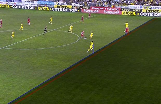 Decizie la limită în Petrolul - Mioveni » Arbitrul asistent, confirmat de VAR