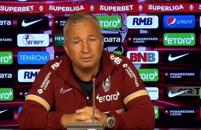 Dan Petrescu, mulțumit cu egalul împotriva lui Ballkani: „E un punct bun pentru moral”