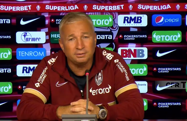Dan Petrescu, mulțumit cu egalul împotriva lui Ballkani: „E un punct bun pentru moral”