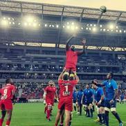 „Buldogii” s-au impus în Ghencea / Sursă foto: Facebook@ Rugby România