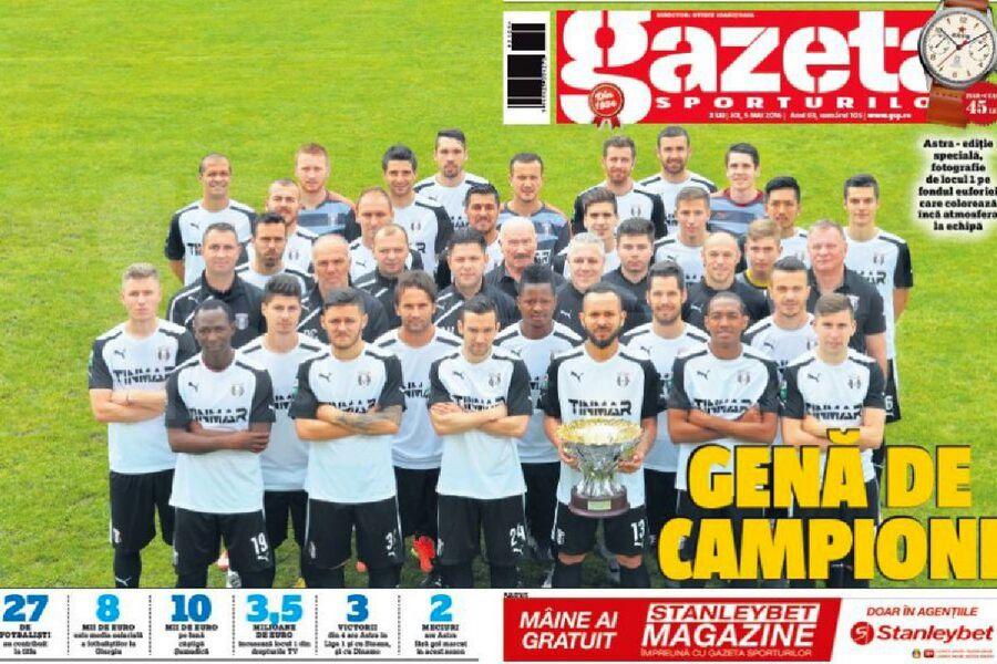 Titlul de acum șase ani, o amintire din ce în ce mai îndepărtată. Campioana din 2016 a ajuns în Liga 3 / Arhivă Gazeta Sporturilor Dezastru! Astra Giurgiu, fosta campioană a României, învinsă cu un scor halucinant în Liga 3