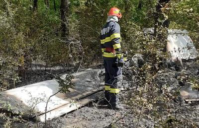 Tragedie în Giurgiu: un avion de mici dimensiuni s-a prăbușit! Două persoane au decedat