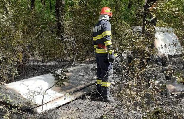 Tragedie în Giurgiu: un avion de mici dimensiuni s-a prăbușit! Două persoane au decedat
