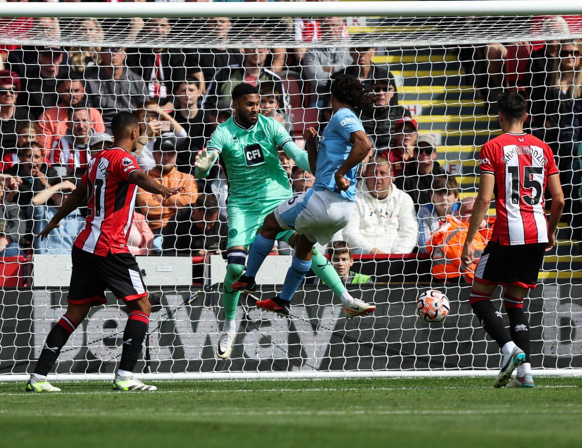 Final nebun de meci la Sheffield! Rodri i-a adus victoria lui City cu o execuție fabuloasă + Haaland, gol și penalty ratat