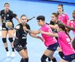 Imagini din finala mică a Supercupei României la handbal feminin, Brăila - Târgu Jiu