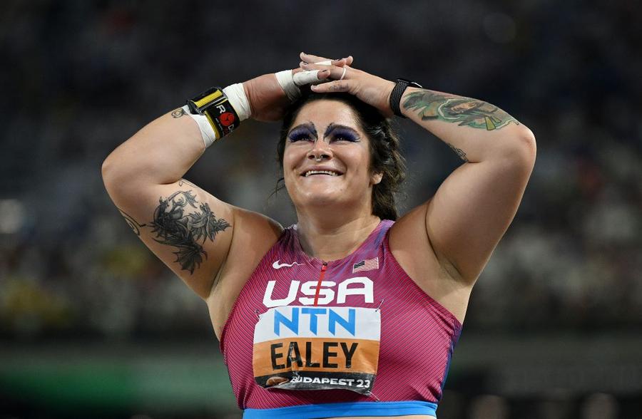 Chase Ealey, dublă campioană mondială Foto Guliver/GettyImages Noah Lyles și tripla de aur a sprintului + alte performanțe remarcabile la Mondialele de la Budapesta