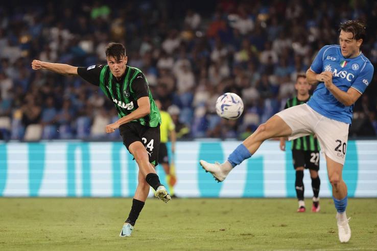 Daniel Boloca a fost titular în Napoli - Sassuolo / Sursă foto: Imago Images
