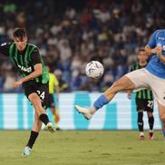 Daniel Boloca a fost titular în Napoli - Sassuolo / Sursă foto: Imago Images