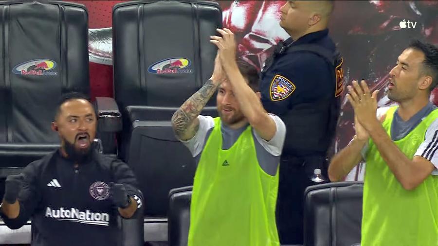 Foto: Captură Youtube @ MLS Lionel Messi, magistral la debutul în MLS » Gol marcat la capătul unei faze senzaționale