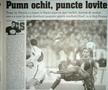 Paginile din Gazeta Sporturilor, după momentul violent în care Prunea l-a lovit cu pumul pe Claudiu Răducanu